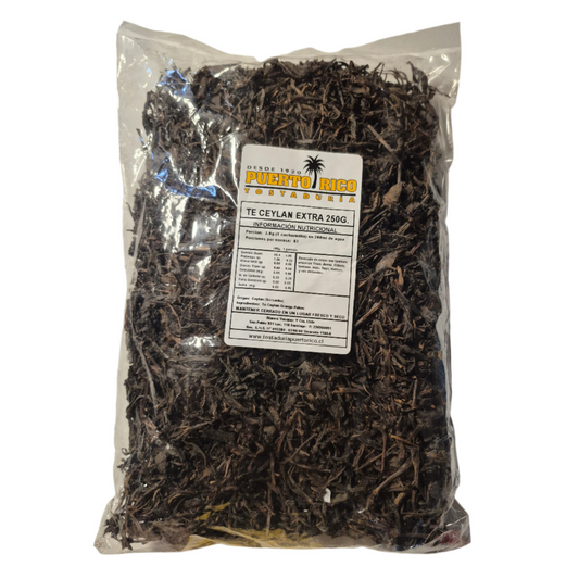 Té Ceylán Puerto Rico 250g – Sabor Intenso y Aroma Único